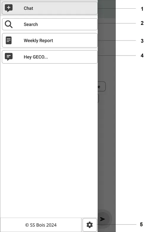Annotated geco sidebar